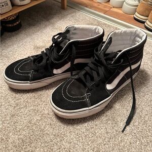 platform high top vans